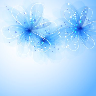 Çiçekli vektör arkaplanı