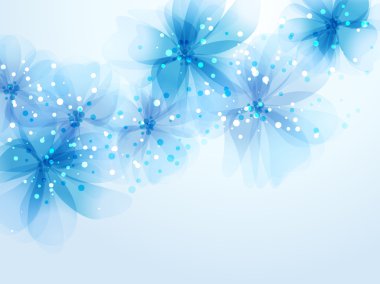 Çiçekli vektör arkaplanı