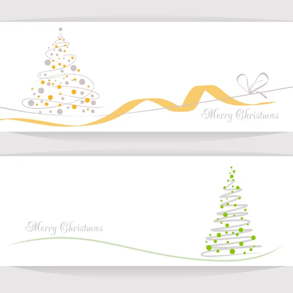 Vector header Christmas Background — Stock Vector