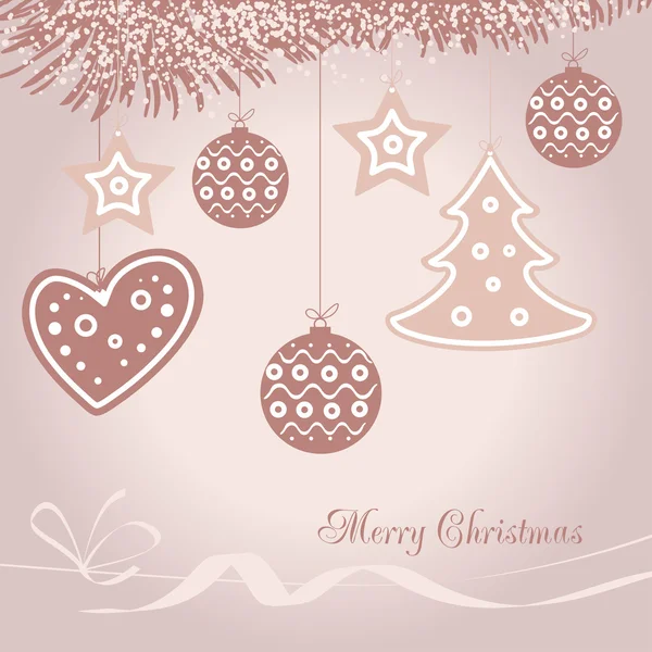 Vector illustration abstract Christmas Background — Διανυσματικό Αρχείο