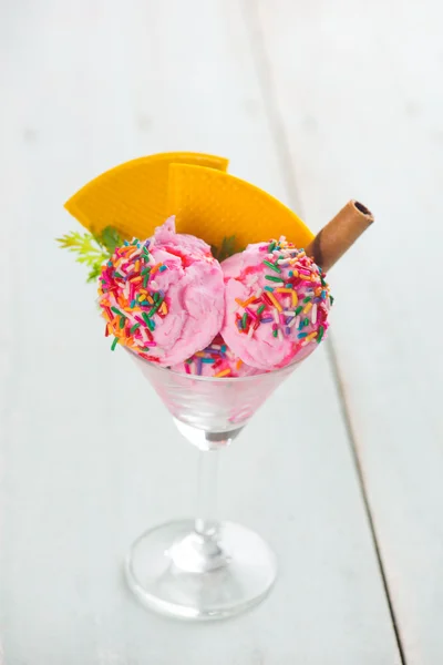 Lahodná zmrzlina — Stock fotografie