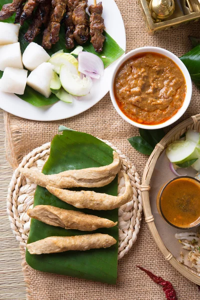 Keropok Lekor, is een Maleisische voedsel — Stockfoto