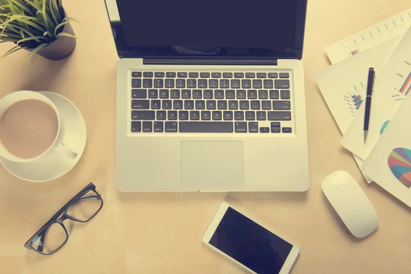 Concepto de espacio de trabajo — Foto de Stock