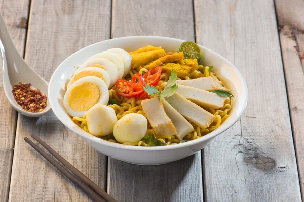 Curry Laksa que — Foto de Stock