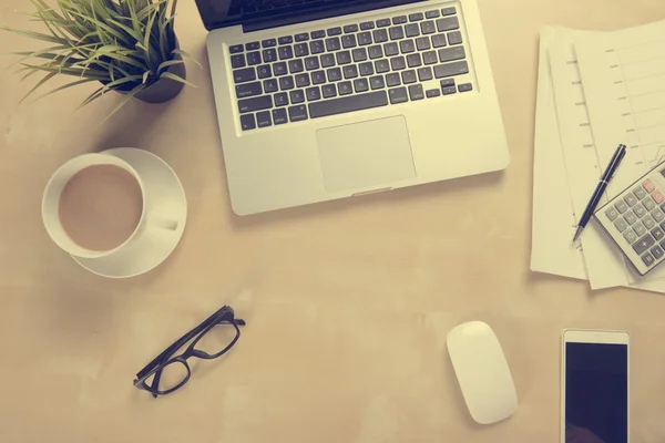 Concepto de espacio de trabajo — Foto de Stock