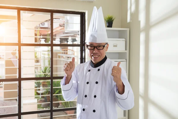 Asian male chef — Stock Photo, Image