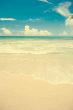 Vintage plaj arka plan