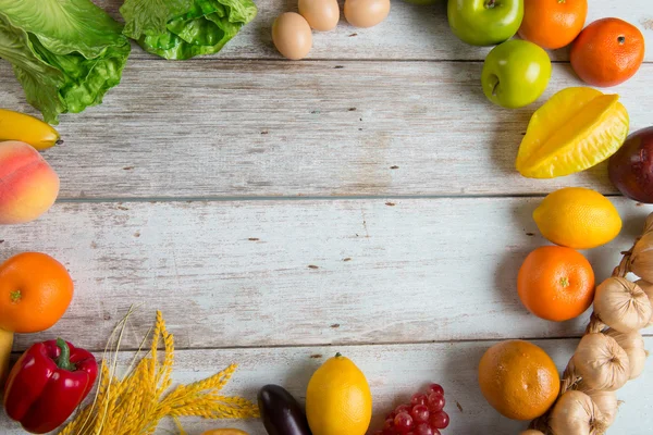 Healthy food background — Stock Photo, Image