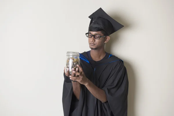 Indiase tiener mannelijke Onderwijsfonds — Stockfoto