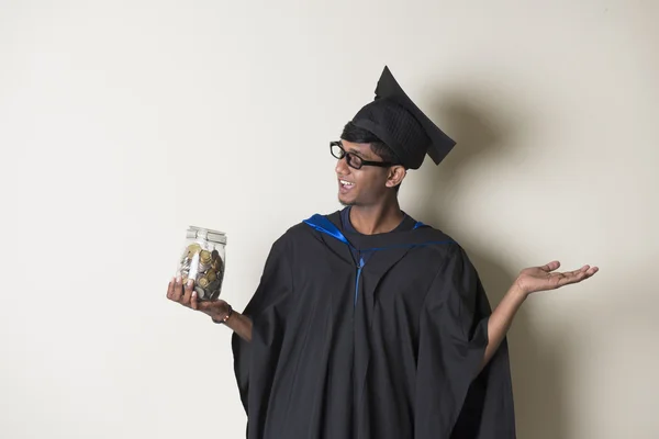 Indiase tiener mannelijke Onderwijsfonds — Stockfoto