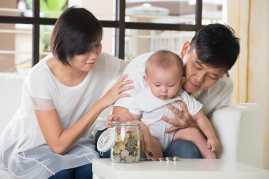 Eğitim konsepti ile Asya veliler 