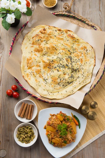 Traditional yemeni bread — Stock Photo, Image