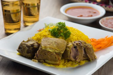 Lezzetli Kabsa kuzu