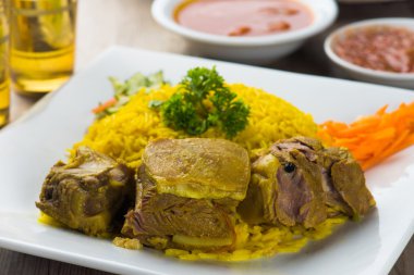 Lezzetli Kabsa kuzu