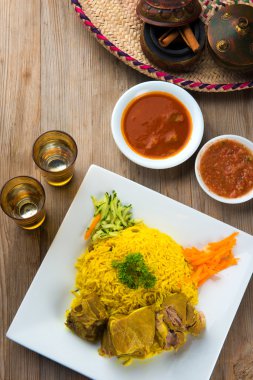Lezzetli Kabsa kuzu