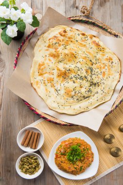 geleneksel Yemen ekmek