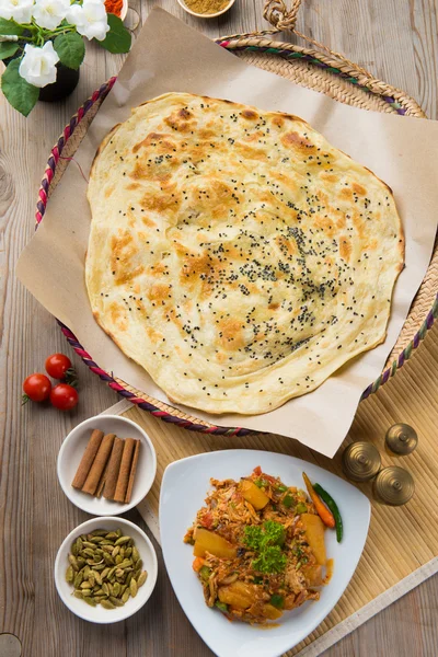 Traditional yemeni bread — Stock Photo, Image