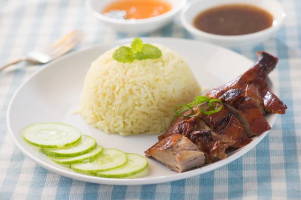 Asian roast duck — Stock Photo, Image