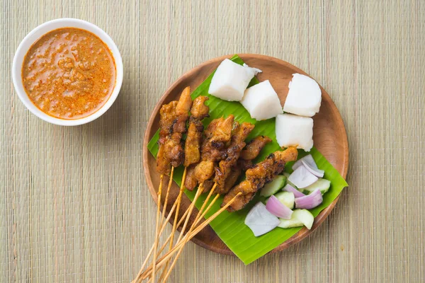 Chicken satay — Stock Photo, Image