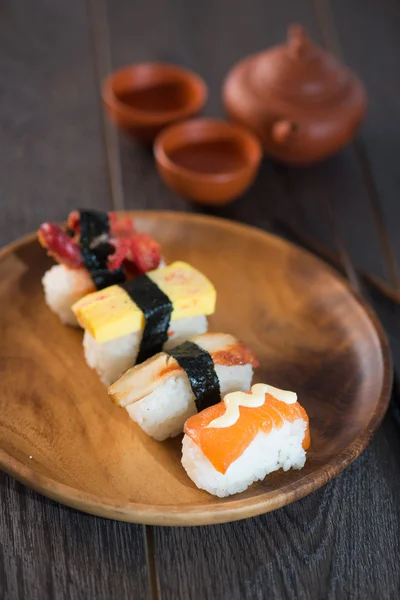 Verschillende sushis — Stockfoto