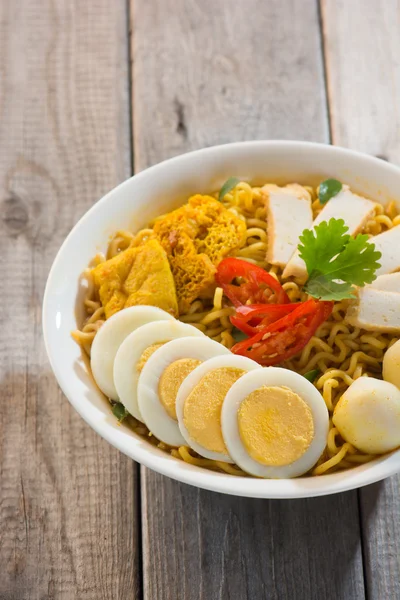 Fideos al curry — Foto de Stock