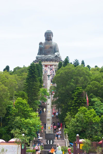 Obří Buddha z Po Lin klášter — Stock fotografie