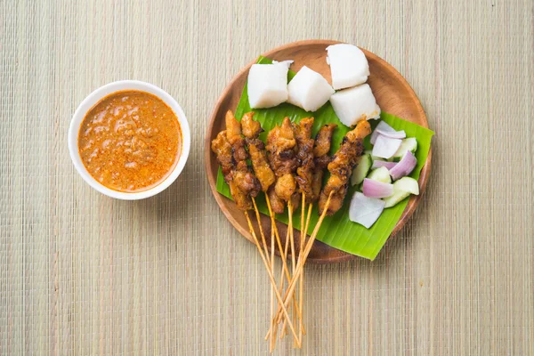 Frango Satay — Fotografia de Stock