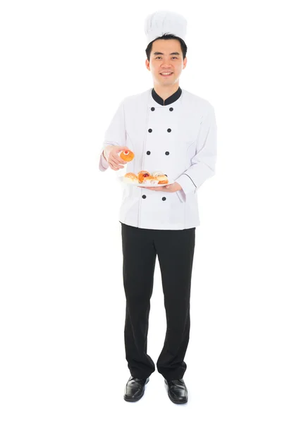 Chef chinês masculino — Fotografia de Stock