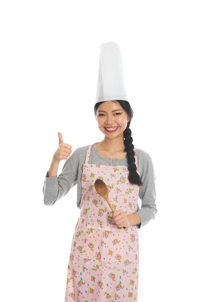 Asian female chef — Stock Photo, Image