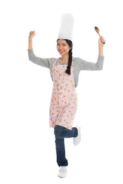 Asian female chef — Stock Photo, Image