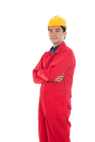 Asian male engineer — Stock Photo, Image