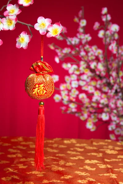 Nuove decorazioni cinesi anno — Foto Stock