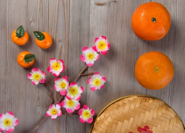 Ano novo chinês decorações — Fotografia de Stock