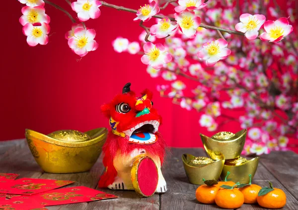 Ano novo chinês decorações — Fotografia de Stock