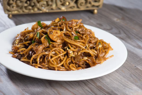 Fried Penang Char Kuey Teow — Stock Photo, Image