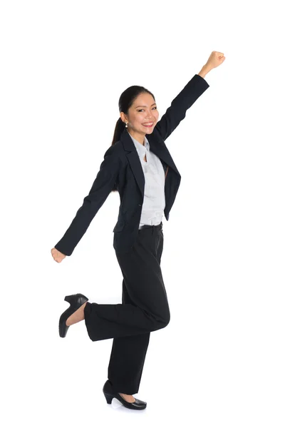 Succesvolle jonge zakenvrouw — Stockfoto