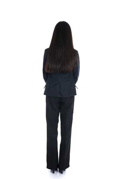 Asian business woman from the back — Stock Photo, Image