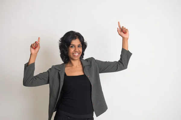 Indian female celebrating — Stock Photo, Image