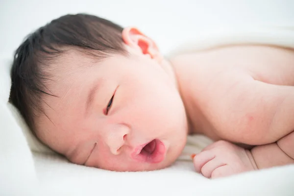 Asian newborn baby — Stock Photo, Image