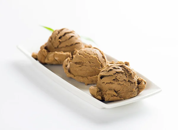 Chocolate ice cream — Stock Photo, Image