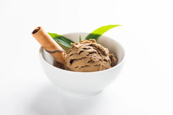 Chocolate ice cream — Stock Photo, Image