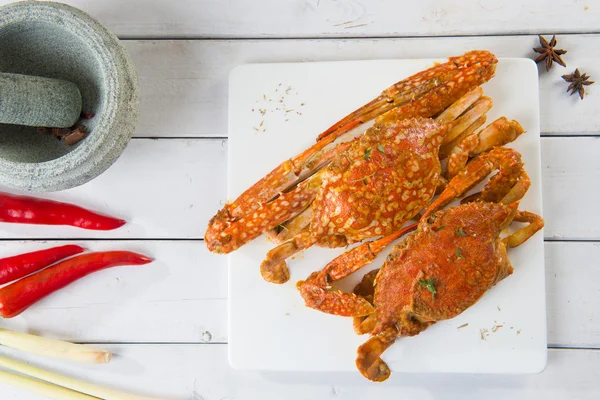 Delicioso cangrejo caliente y picante — Foto de Stock