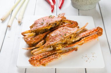 Asya baharatlı biber Yengeç