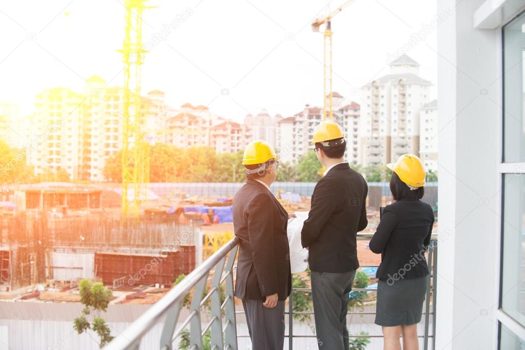 Asian Construction personnel