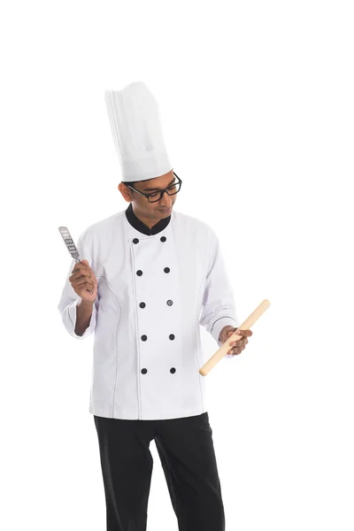 Indian male chef — Stock Photo, Image