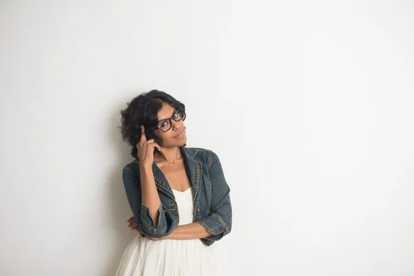 Casual indian female — Stock Photo, Image