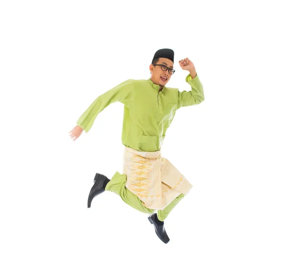 Man jumping in joy — Stock Photo, Image