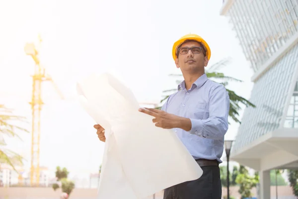 Indian male architect — Stock Photo, Image