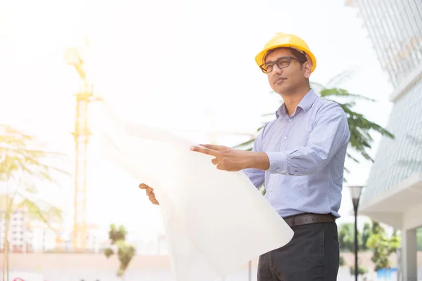 Indian male architect — Stock Photo, Image