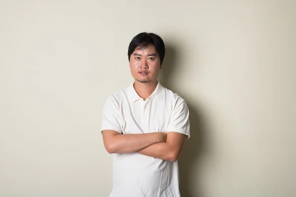 Asian male in casual — Stock Photo, Image